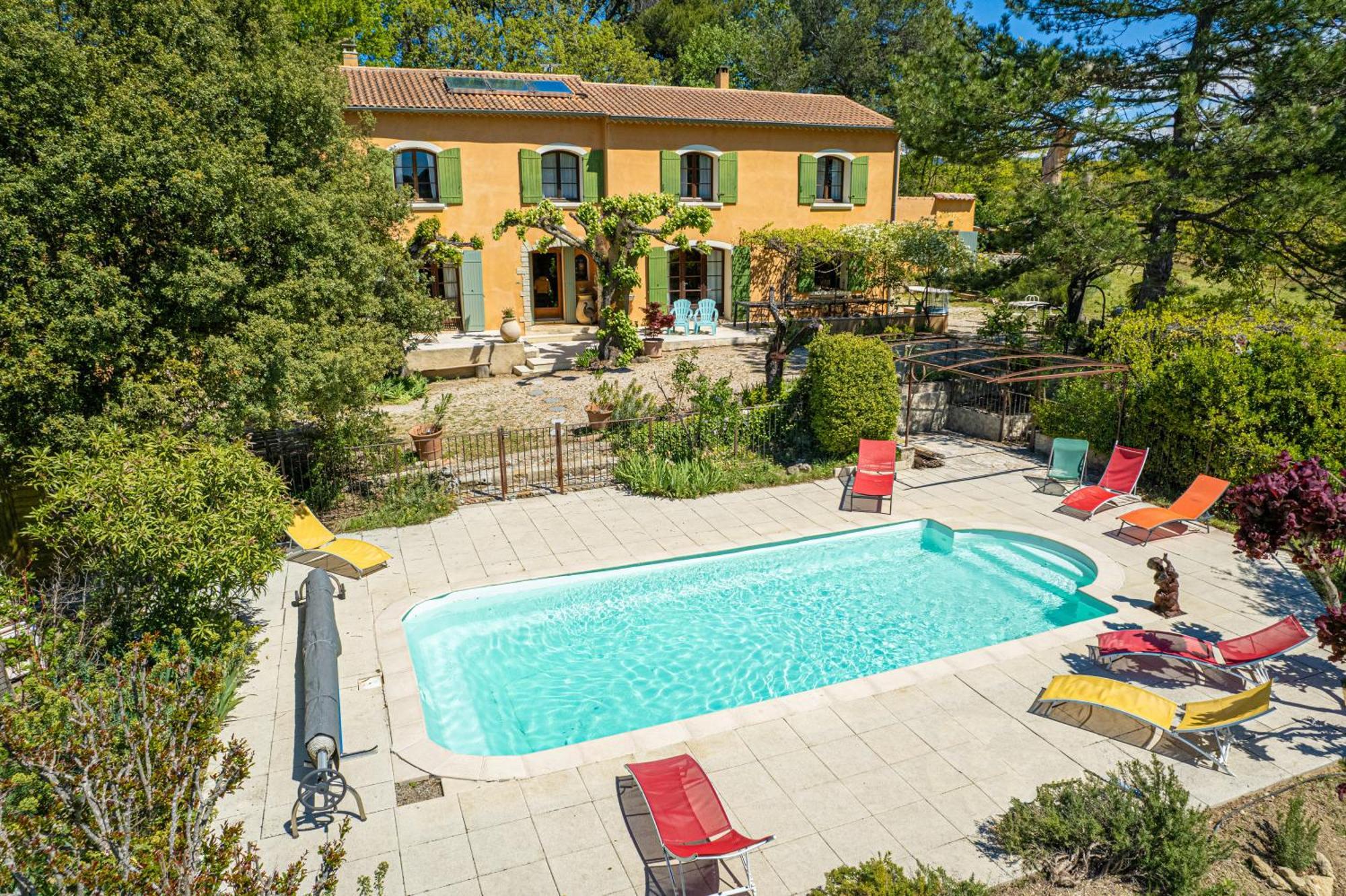 Bed and Breakfast Mas De Bacalan à Mormoiron Extérieur photo